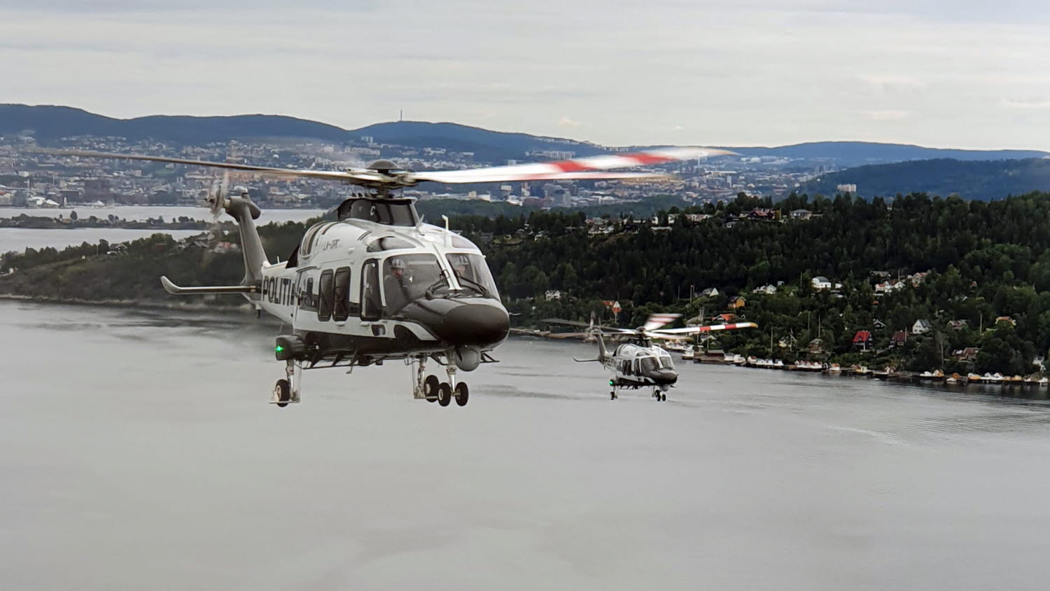 Police helicopter.