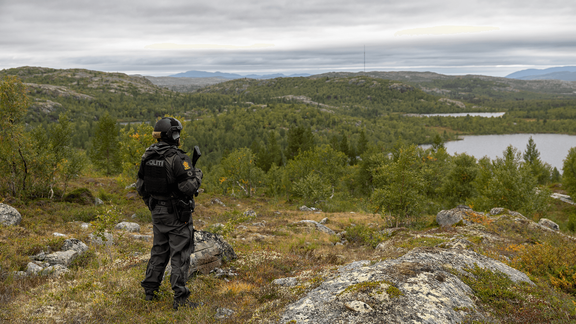 Illustrasjonsbilde for politiets trusselvurdering. Grenseovervåking.